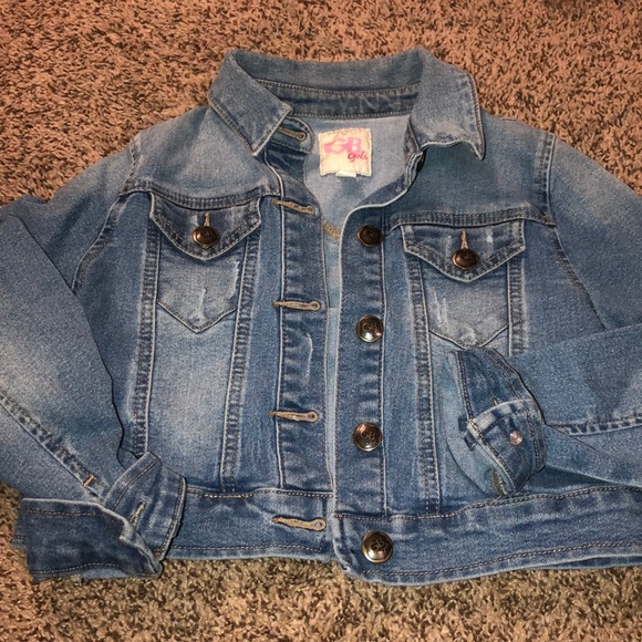 GIRLS JEAN JACKET - Picture 1 of 3